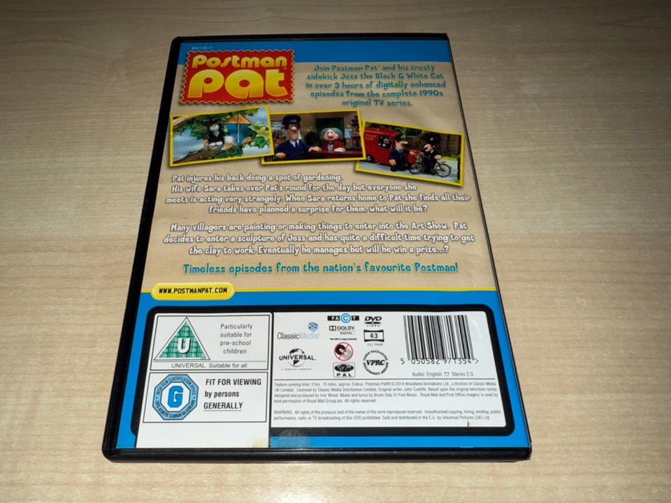 POSTMAN PAT COMPLETE 2ND SECOND SERIES 2 TWO DVD ORIGINAL SHOW BIG SURPRISE 3HRS - Image 2 of 4