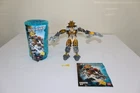 LEGO BIONICLE BARRAKI 8918 CARAPAR COMPLETE  w/ MANUAL & 1 SQUID MISSILE 2007