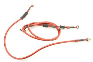 2006 Suzuki GSXR1000 OEM FRONT BRAKE CALIPER HOSES LINES 59240-01H00