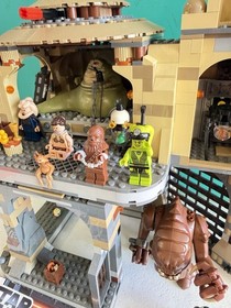 LEGO Star Wars Jabbas Palace 9516 & Rancor Pit 75005 With Manuals 100% Complete