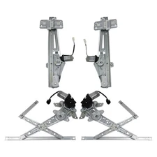 For Nissan Altima 13-18 Front & Rear Power Window Regulator & Motor Assembly Set
