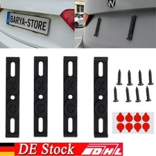 Rahmenlose universal Kennzeichenhalter Nummernschildhalter für alle KFZ Modelle