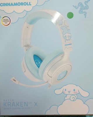 Razer x Sanrio Cinnamoroll Kraken V4 X Wired Headset Headphone | eBay