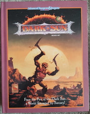 Dark Sun Campaign Setting AD&D 2nd Edition Advanced Dungeons Dragons TSR New POD