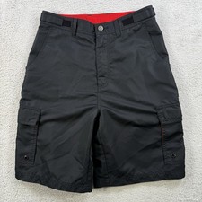 PELAGIC Shorts Mens 30 Black Socorro Walk Performance Fishing Swim Trunks Board