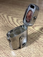 Antique Travelling Inkwell Metal