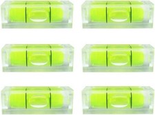 6pcs Small Bubble Level Mini Square Bubble Spirit Levels Leveling Tools New.