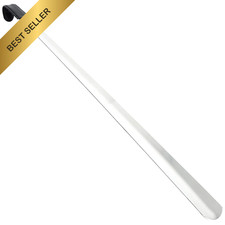 31.5 Inch Long Handled Shoe Horn Metal Stainless Steel Men Women Seniors