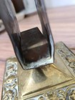 MATCH HOLDER BRASS    SHIPPING LINE LOGO??? — photo 3