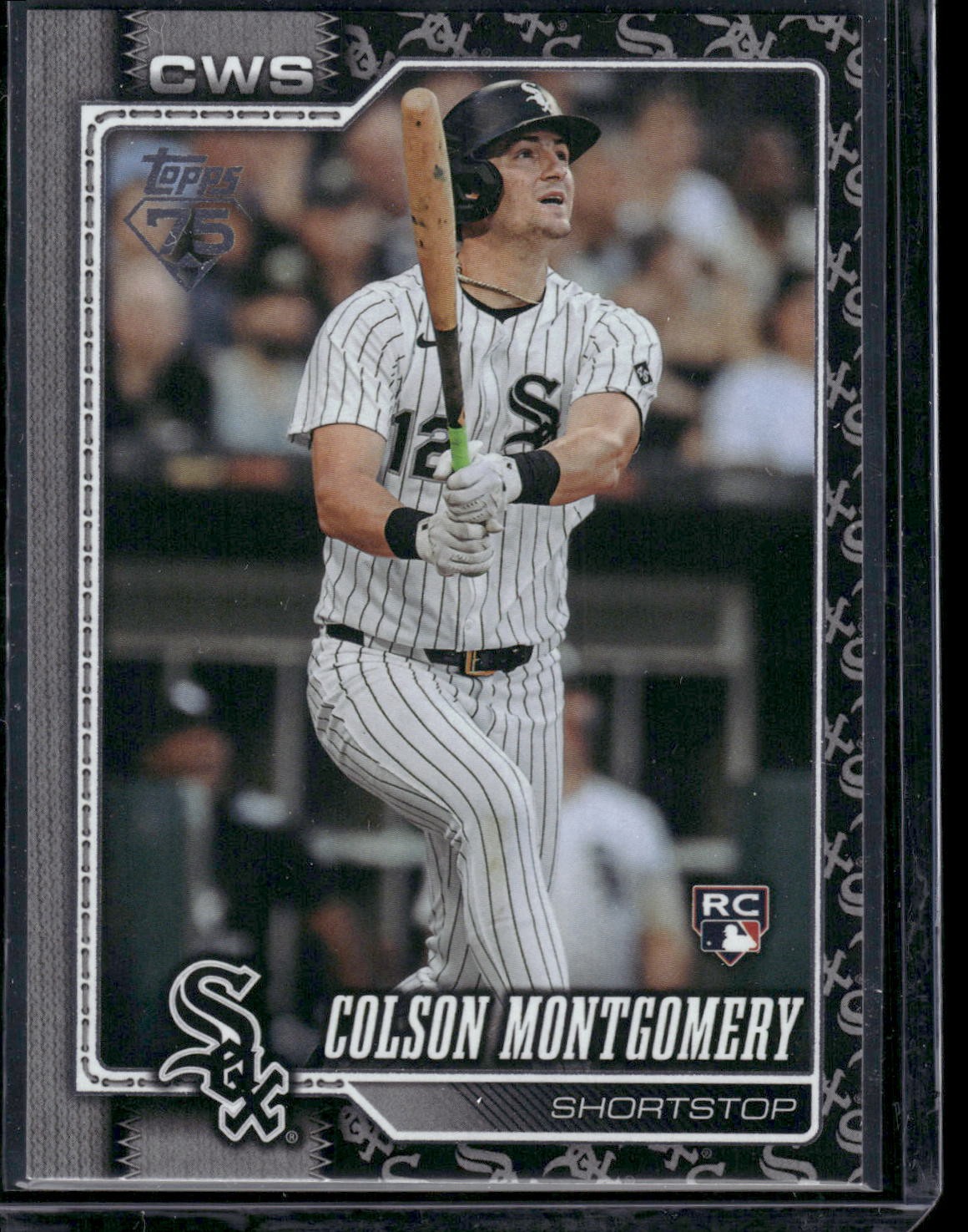 2026 Topps #157 Colson Montgomery RC Team Color Border