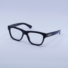 NEW Gucci GG1795O 001 Shiny Black 52mm Eyeglasses