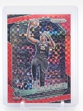 JONQUEL JONES 2025-26 PANINI PRIZM WNBA RED POWER #52 /75 NY LIBERTY Q5908
