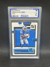 Jameson Williams 2022 Donruss Rated Rookie Mint 9