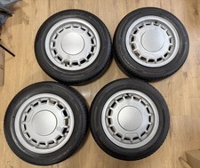 VW Golf Mk2 GTI Genuine Montreal Bottle Top 191601025B Alloys + Nearly New Tyres