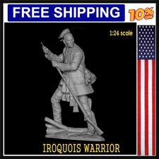 1/24 Scale Resin Figure Assembled Model Kit Ancient Indian Warrior History Mi...