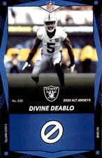2025 Uno Elite Alternate - Blue Divine Deablo Las Vegas Raiders #038
