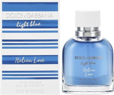 Dolce & Gabbana Light Blue Italian Love Pour Homme Eau De Toilette EDT 50ml