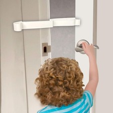 Safety Door Lock, Proof Door Latch, Baby Pinch Guard Door Stopper for Knobs ...