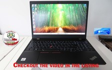 Lenovo ThinkPad T15p i7-10750H 32GB 256GB SSD 4K UHD GTX 1050 Backlit (1370)