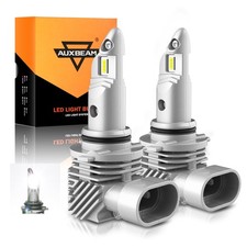 AUXBEAM HB4 9006 LED Headlight Kit Low Beam Fog Lights 6000K White Super Bright