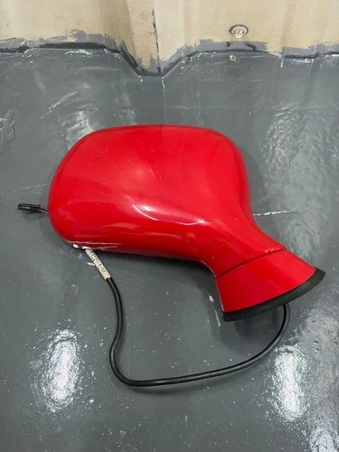 96-02 BMW Z3 Front Passenger Right Side Rear View Door Mirror 🟥 Hellrot Red