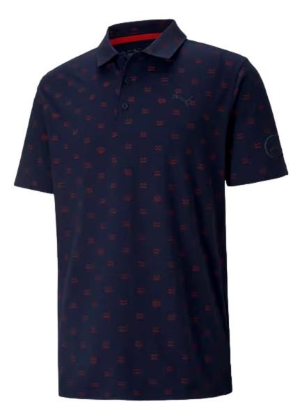 T-shirt polo Mercedes-Benz Puma homme S en coton premium blanc