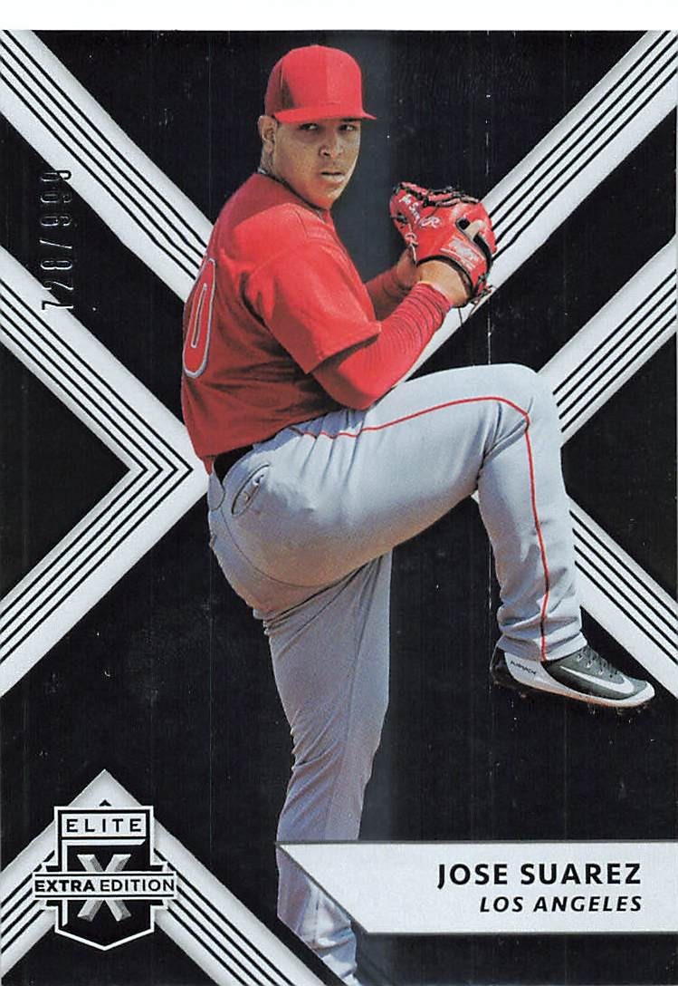 2018 Panini Elite Extra Edition /999 Jose Suarez #122