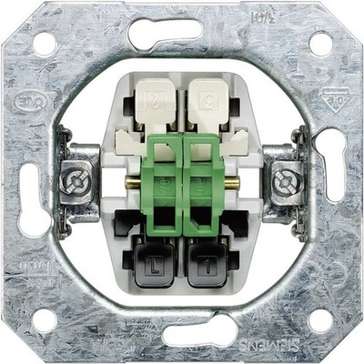 Siemens Schalterprogramm  Einsatz Jalousie-Taster   5TA2114 1 St.