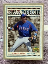 2007 Upper Deck Star Rookie Joaquin Arias #SR26 Texas Rangers