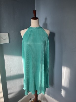 NWT- She+Sky Size L Seaglass Swing Dress