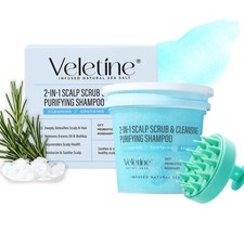 Scalp Scrub,2-In-1 Scalp Scrub  Cleansing Shampoo,Rosemary Scalp Exfoliator ...