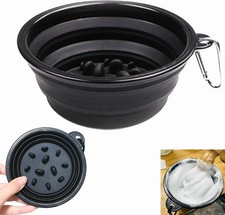 Shaving Bowl Foldable Soap for Shave Cream, one size, Black