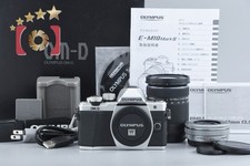 "Count 1,571" Olympus OM-D E-M10 Mark II Silver 16.1 MP 14-42 40-150 Lenses