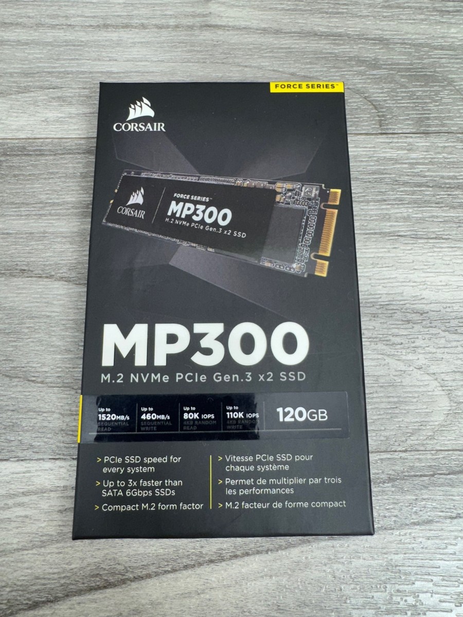 Nvme Corsair Mp500 120gb CORSAIR FORCE SERIES MP300 SSD 120GB NVME