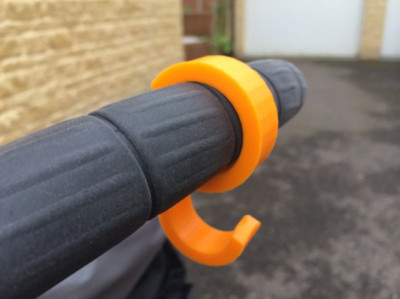 Kompatibler Baby Jogger City Mini Kinderwagen Lenker Haken Tragen Benutzerfreundlicher Clip