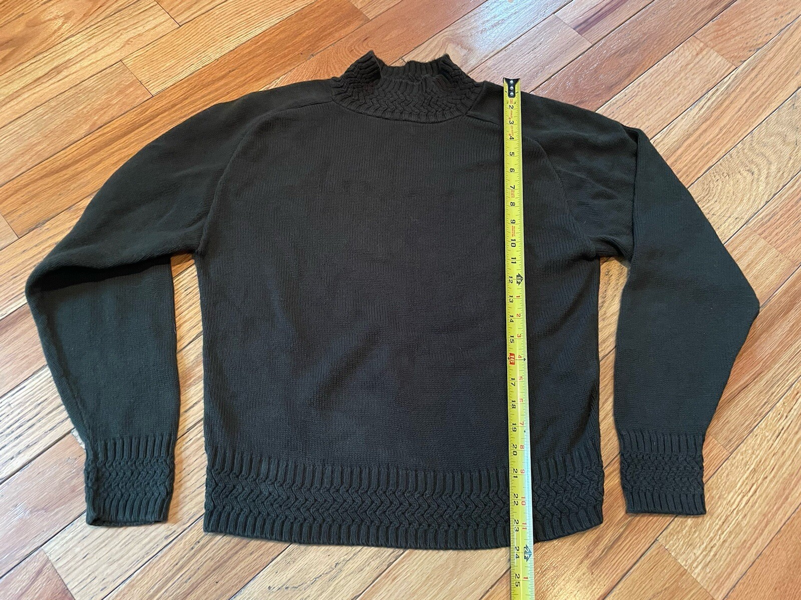 Vintage Pendleton Cotton Sweater Pullover Knit Gr… - image 9