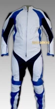 Custom Made Premium Leather Motorcycle Racing Suit Sports Riding 1 Piece Suit