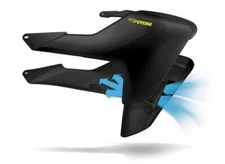 Cycra Powerflow Intake Radiator Shroud For Husqvarna FE 350 2017-2019 Black