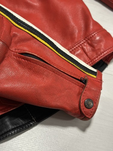 Dainese Vintage Men’s Leather Moto Racing Two Piece Suit Size 50 - Picture 24 of 24