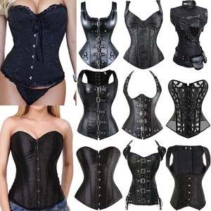black corset outfit
