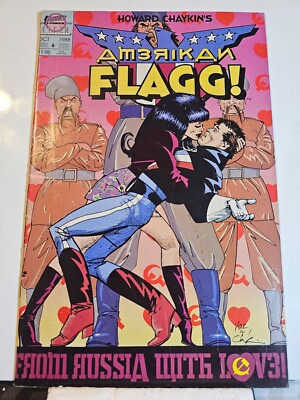 American Flagg #6 Comic 1988 First Comics