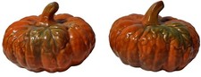 Ceramic Fall Autumn Pumpkins 2.5 in Halloween...