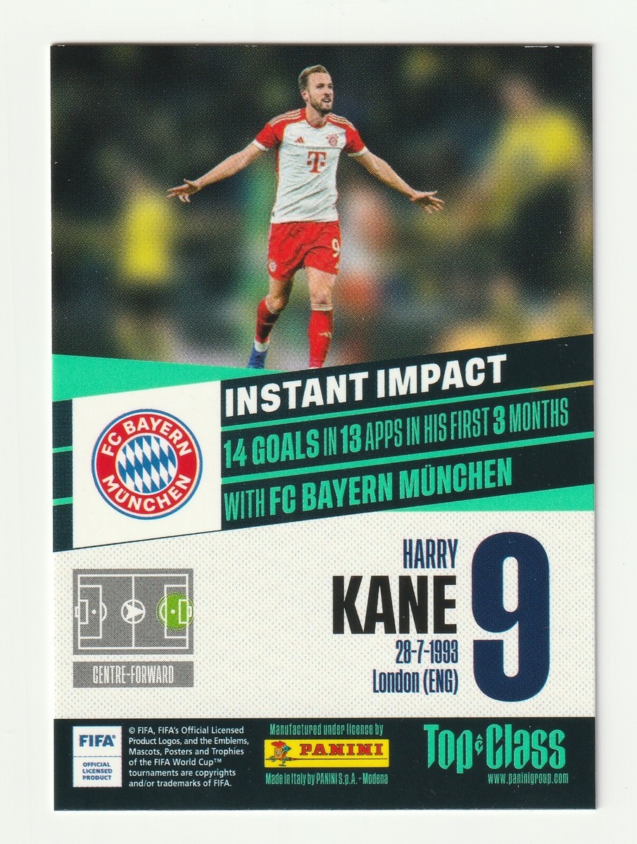 Harry Kane Unbeatable Red Hot # 265 PANINI Top Class 2024 FC