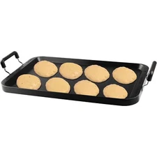 Stove Top Griddle 22 Inch 2 Burner Large Griddle Grill Pan For Stove Top Nonstic