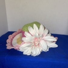 Gymboree Girls 2T-5T Multicolored Floppy Summer Easter Sun Hat