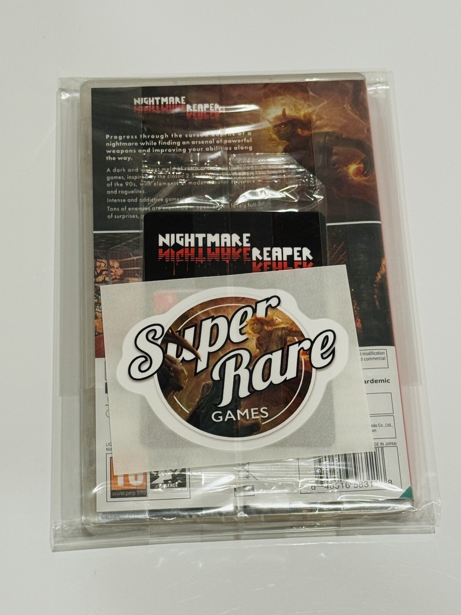 Nintendo Switch Nightmare Reaper Super Rare Games # 110