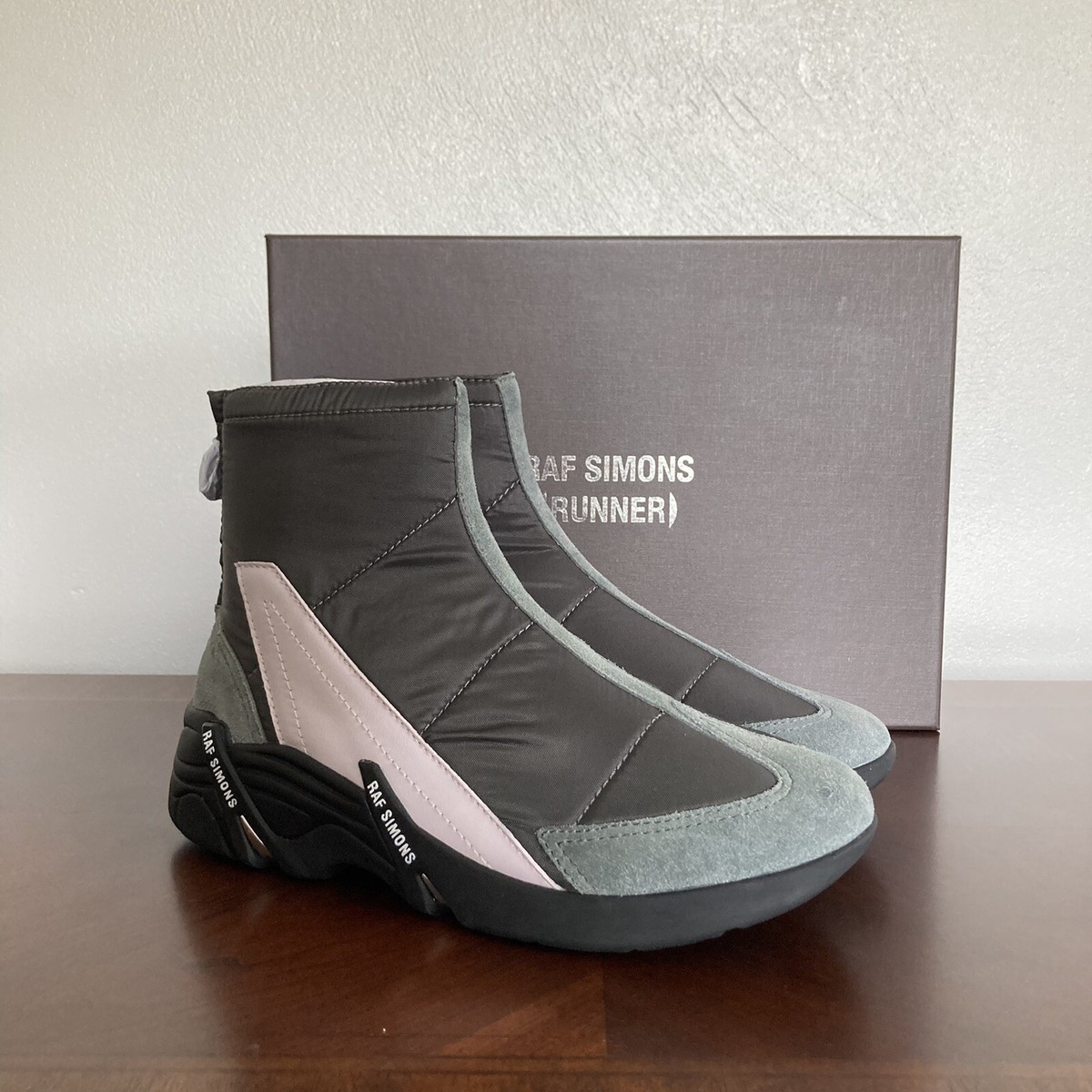 RAF SIMONS エナメルベルクロスニーカー size:41 RAF SIMONS エナメルベルクロスニーカー size:41