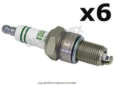 Mercedes r107 w116 w126 Spark Plug Set of 6 BOSCH OEM +1 YEAR WARRANTY
