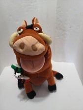 The Disney Store Pumbaa w/ Grub Bugs The Lion King 15" Plush Stuffed Animal NWT