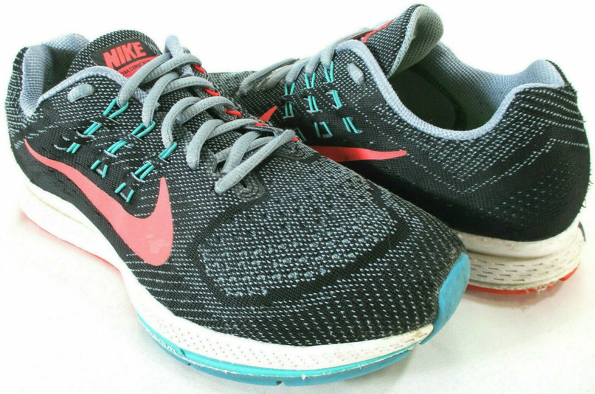 NIKE Air Zoom Structure 18 Running Training Shoes Sz 8.5 Gray 